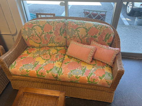 Wicker Loveseat Patio 167988.