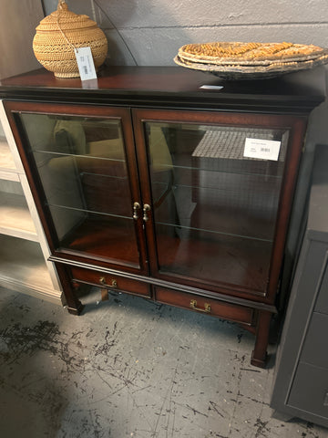 Asian Glass Cabinet 165976.