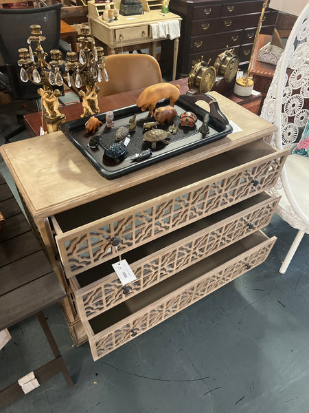 Mirror Wood Blonde Dresser 164200.