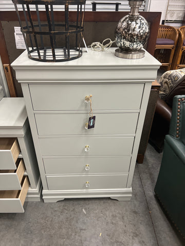 Grey Chest of Drawers 162793.