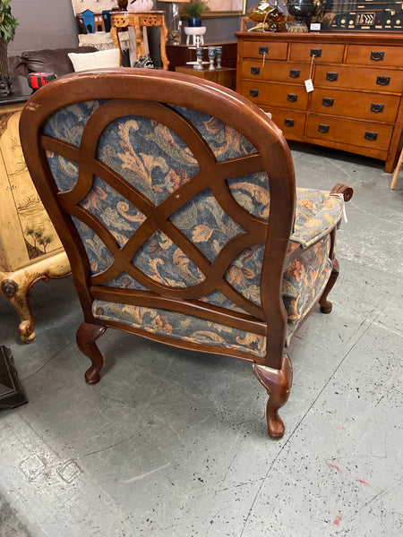 French Country Blue Chair 153158.