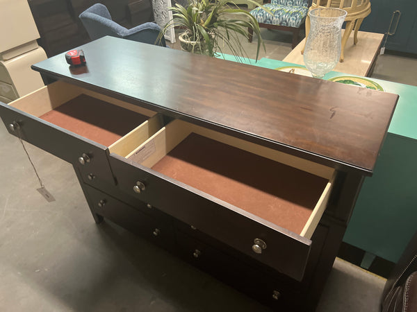 Dark Wood Dresser 168513.