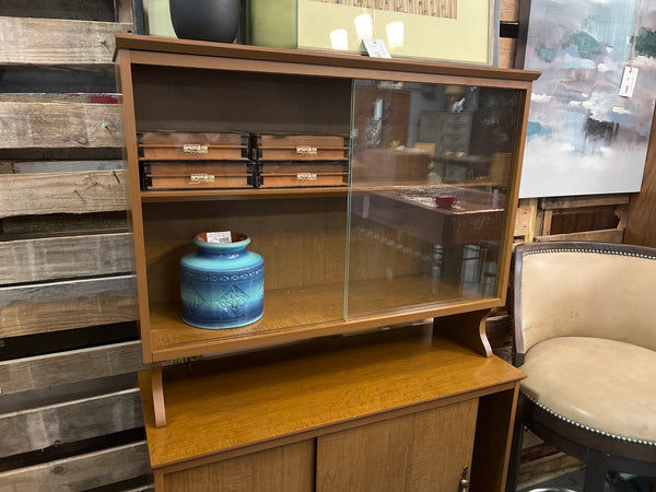 Mid Century Cabinet Glass Slide  159576.
