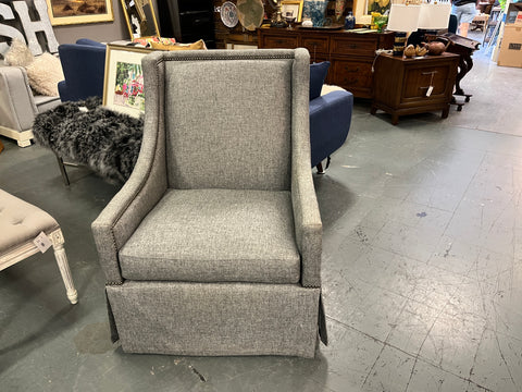 Grey Burnhardt Swivel Chair 151809.