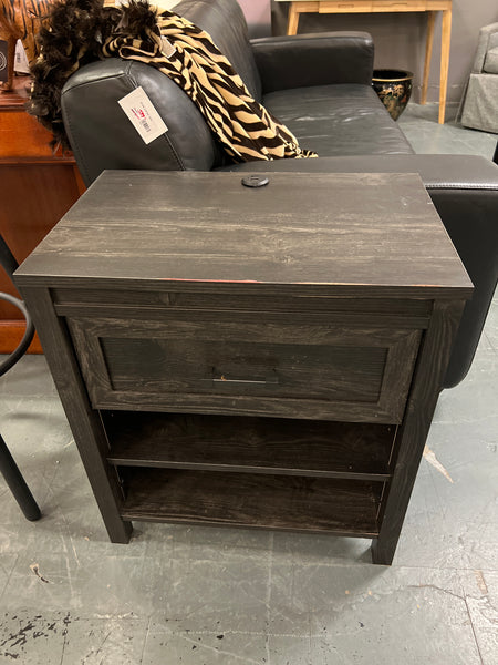 Rustic Nightstand w/ Outlet (2 available) 153689.