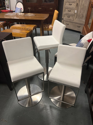 Adjustable Bar Stool Set of 3 159649.