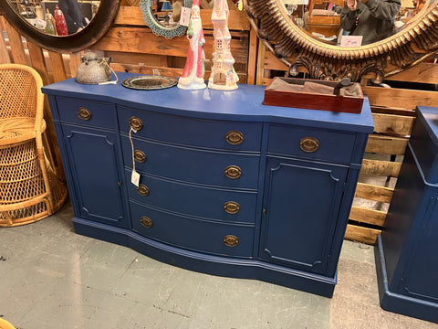 Custom Blue Buffet 62” 155916.