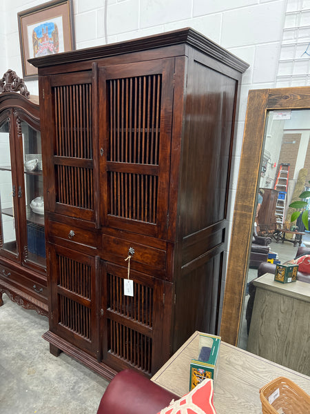 Solid Wood Storage Cabinet 159778.