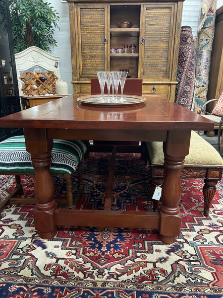 Wood Farm Extending Dining Table 165136.