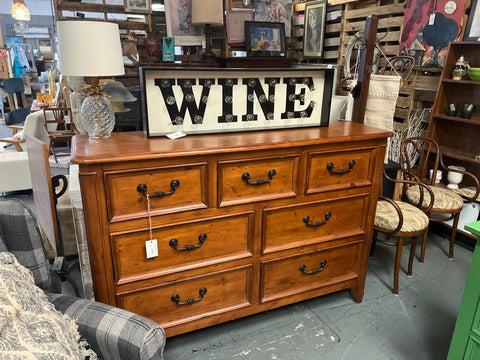 7 Drawer Wood Dresser 165508.