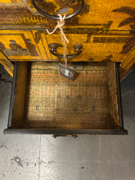 Asian Antique Handpainted Small Chest 177149.