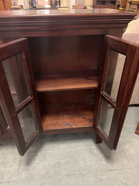 Glass Door Console Cabinet 159645.