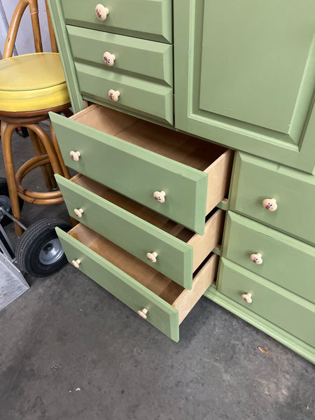 Green Chifferobe Cabinet 157566.