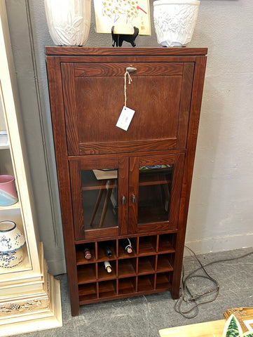 Crate and Barrel Wine Cabinet 146842.