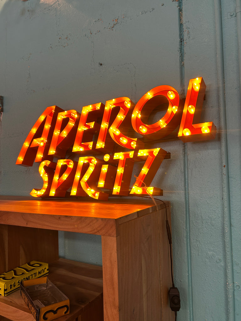 Aperol Spritz Light Up Sign 177811.