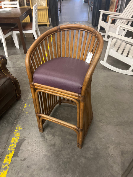 Bamboo Barstool 31” Seat Height 162612.