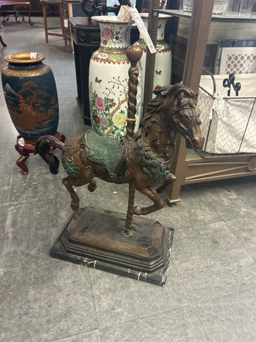 Bronze Carousel Horse 29” 164023.