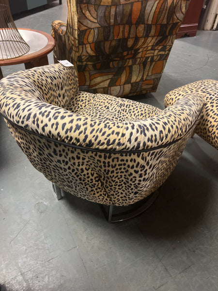 MCM Animal Print Chair 163358.