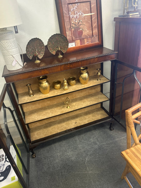 Antique Glass Door Hutch 167754.