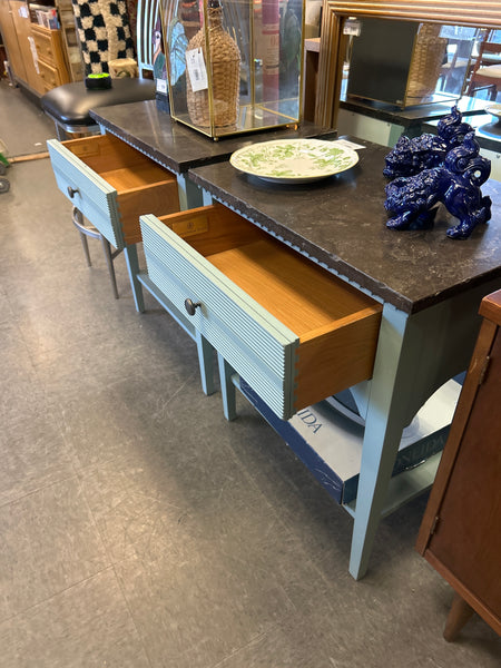 Pennsylvania H Blue Side Table (2 Available) 167193.