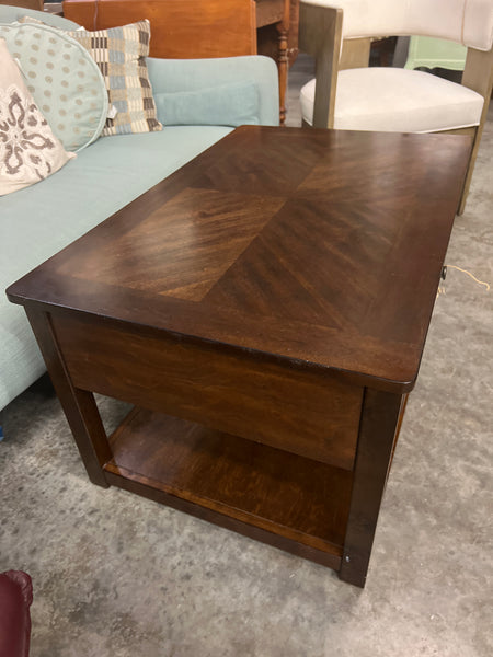 Espresso Open Top Coffee Table 154783.