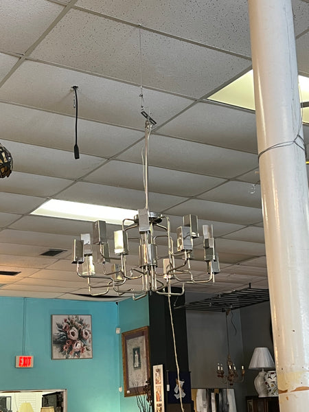 Silver Cube Chandelier 147880.