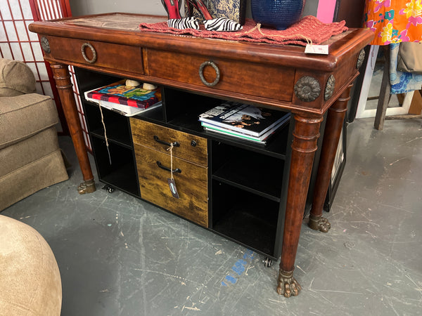 Marble Top Claw foot sofa table 151455.