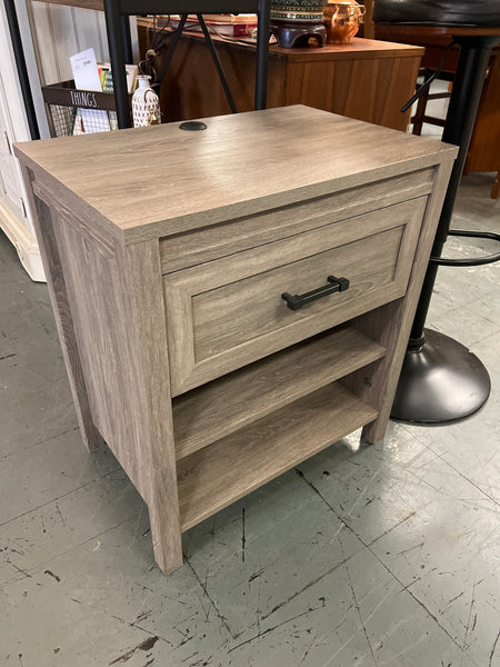 Rustic Nightstand w/ Outlet (2 available) 153689.