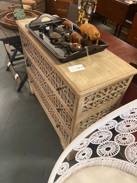 Mirror Wood Blonde Dresser 164200.