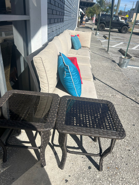 Patio Sectional w/2 Side Table 169084.