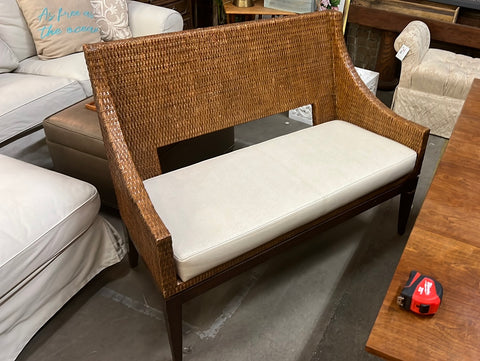 Bernhardt Rattan Bench 147205.