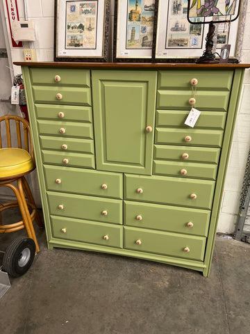 Green Chifferobe Cabinet 157566.