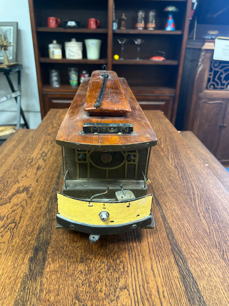 Antique Wooden Trolley 176956.