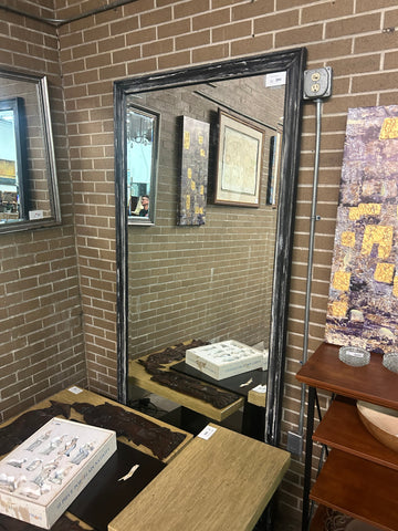 Large Black Floor Mirror 169105.