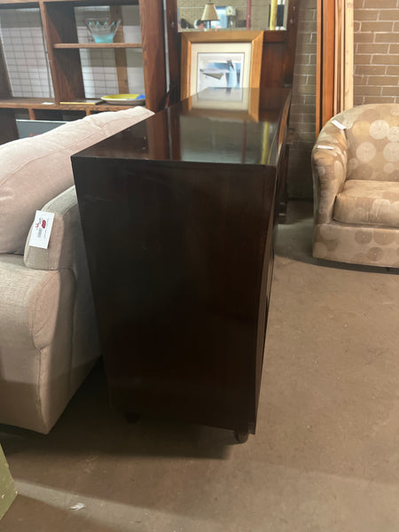 Modern Dark Wood Dresser 167383.