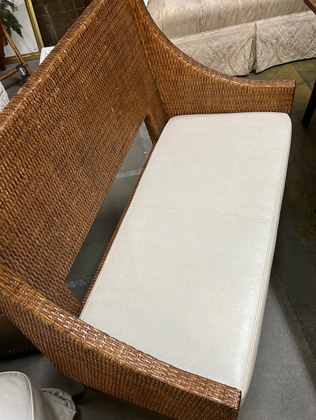 Bernhardt Rattan Bench 147205.