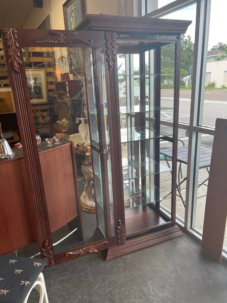 Sliding Door Curio Cabinet 153032.