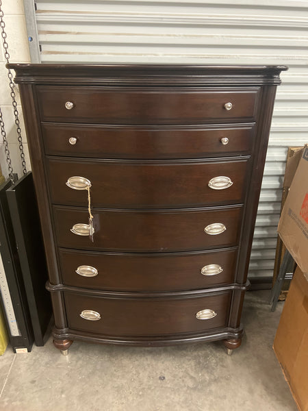 Dark Wood Chest of Drawers 154817.