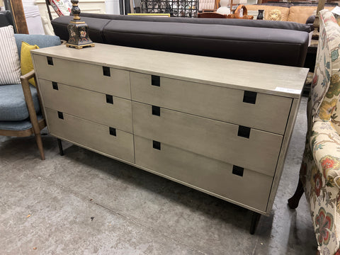 Modern Grey 6 Drawer Dresser 154174.