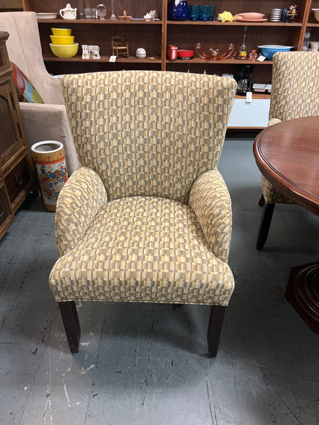 Set 4 Upholstered Dining Parson Chairs 156171.