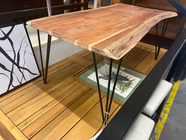 Wood Coffee Table Metal Branch Leg 166589.