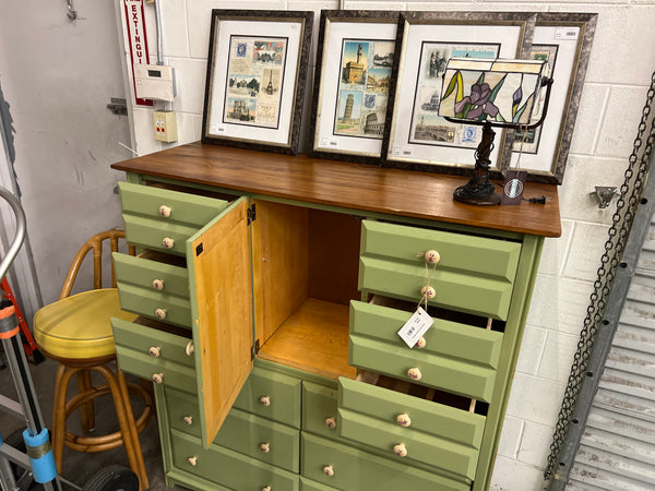 Green Chifferobe Cabinet 157566.