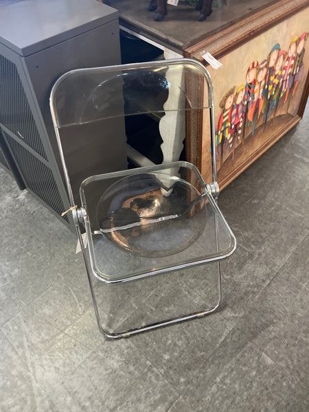 Midcentury Lucite Folding Chair 159055.