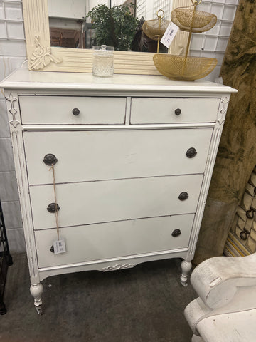 White Antique Chest of Drawers 155278.