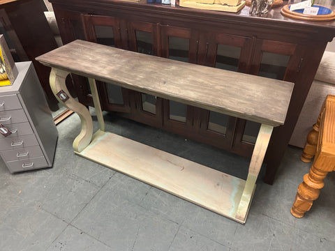 Painted Washed Sofa Table 160383.