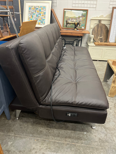 Serta Dream Convertible Leather Futon 153164.