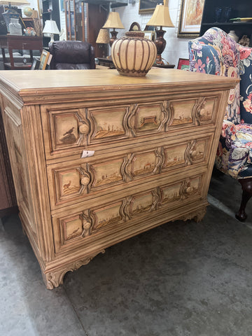 Hand Painted Vintage Dresser 174889.