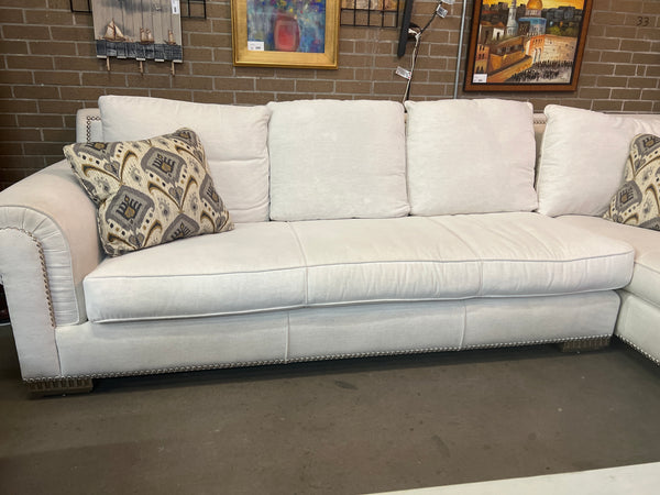 Marge Carson Off White Sectional 152647.