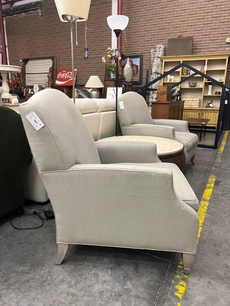 Linen Club Lilian August Studded Accent chair (2 available) 165329.