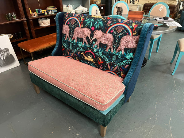 Custom Funky Settee Loveseat 153490.